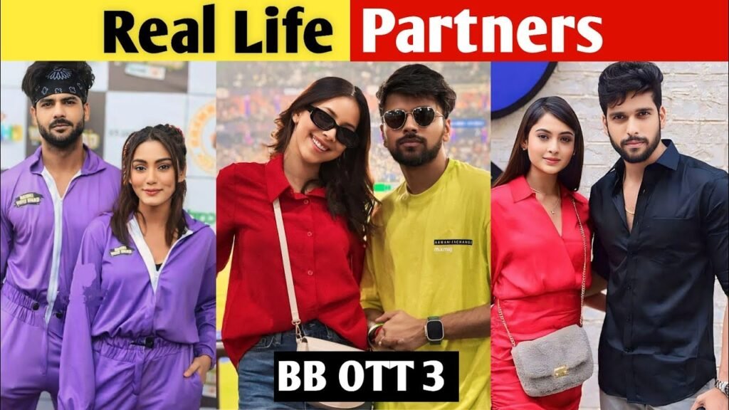 Real-Life Partners of Bigg Boss OTT 3 Contestants